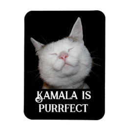 Kamala ist Purrfect Magnet