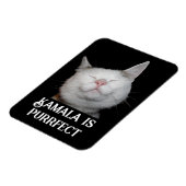 Kamala ist Purrfect Magnet (Linke Seite)