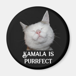 Kamala ist Purrfect Magnet
