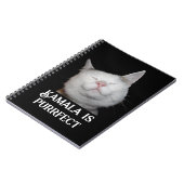 Kamala ist Purrfect Notizblock (Linke Seite)