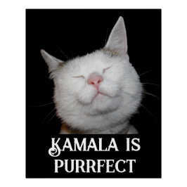 Kamala ist Purrfect Poster