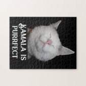 Kamala ist Purrfect Puzzle (Horizontal)
