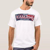 KAMALA "JA, SIE KANN" T - Shirt von Männern (Vorderseite)