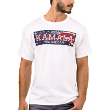 KAMALA "JA, SIE KANN" T - Shirt von Männern