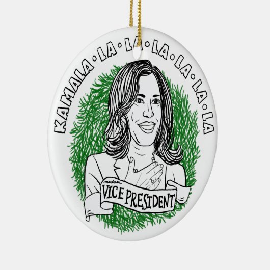 KAMALA! KERAMIK ORNAMENT (Rechts)