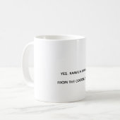 Kamala-Kokosnussholz-Tasse Kaffeetasse (Vorderseite Links)