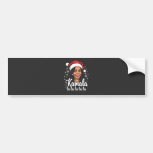 Kamala La La Kamala Harris Weihnachten Weihnachten Autoaufkleber