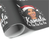 Kamala La La Kamala Harris Weihnachten Weihnachten Geschenkpapier (Rolleneckpunkt)