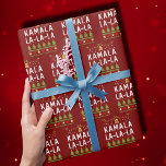 Kamala La La La Funny Harris Christmas Ugly Geschenkpapier<br><div class="desc">Kamala La La La Funny Harris Weihnachten Ugly Geschenk Wrap</div>