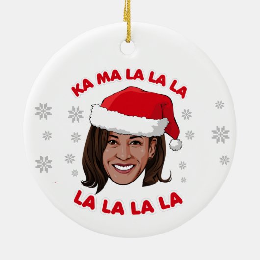 Kamala la la la la keramik ornament (Hinten)