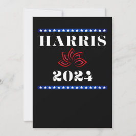 Kamala Lotus Harris für POTUS Einladung
