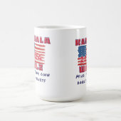 Kamala macht sich Ihre eigene billige Geschäftswah Kaffeetasse (Mittel)