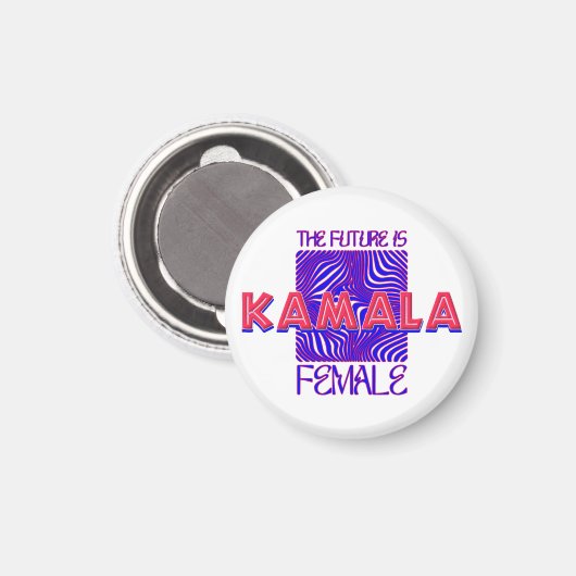 KAMALA MAGNET (Vorderseite/Rückseite)