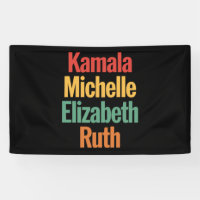 Kamala Michelle Elizabeth Ruth Feminist Politisch