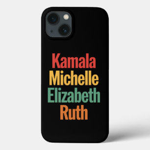 Kamala Michelle Elizabeth Ruth Feminist Politisch Case-Mate iPhone Hülle