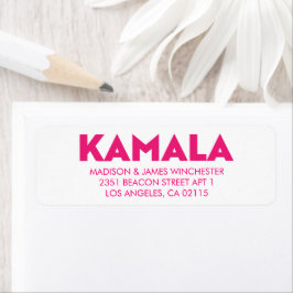 Kamala moderne, fett formatierte Typografie, heiß 