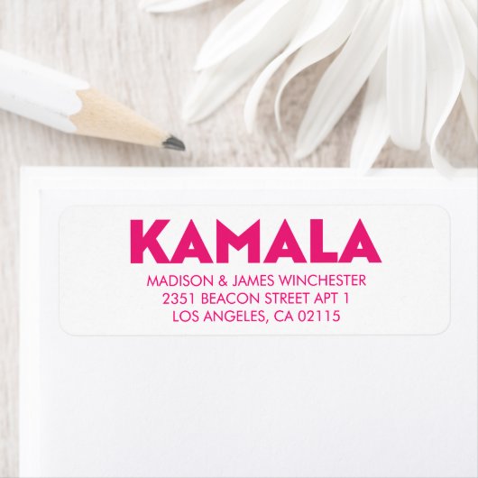 Kamala moderne, fett formatierte Typografie, heiß  (Insitu)