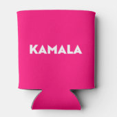 Kamala Moderne fette Typografie minimalistisch hei Dosenkühler (Rückseite)