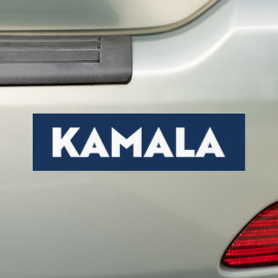 Kamala moderne mutige Typografie minimalistisch ma Autoaufkleber