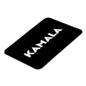 Kamala moderne mutige Typografie minimalistisch sc Magnet (Linke Seite)