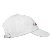 Kamala moderner Brinktypografie-Brauch Bestickte Baseballkappe (Rechts)