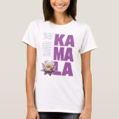 Kamala Name Meaning T-Shirt (Vorderseite)