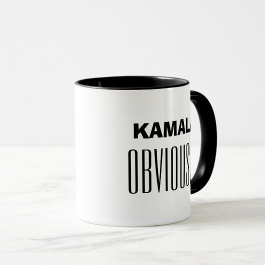 Kamala.OVIOUSLY Tasse (VorderseiteRechts)