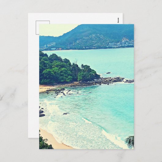 Kamala Phuket Thailand Feiertagspostkarte (Vorne/Hinten)