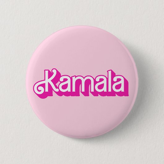 Kamala Pink Button (Vorderseite)