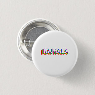 Kamala Retro Pride Button