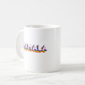 Kamala Retro Pride Kaffeetasse (Vorderseite Links)