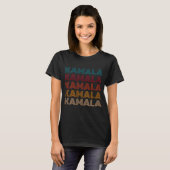 Kamala Retro Vintag Style T-Shirt (Vorne ganz)