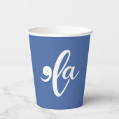 Kamala sagt ihren Namen Pappbecher (Rückseite)