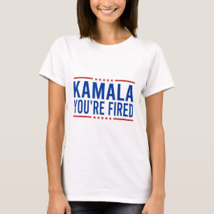 Kamala Sie sind Fired 2024 Funny Donald Trump Spri T-Shirt