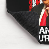 Kamala, Sie sind gefeuert, lustiger Präsident Trum Mousepad (Ecke)