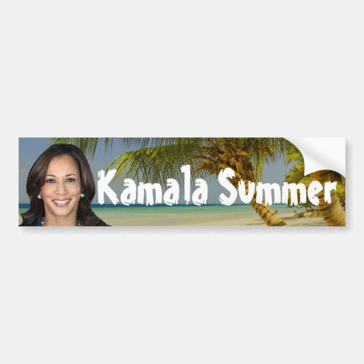 Kamala Sommer 2024 Autoaufkleber (Vorne)