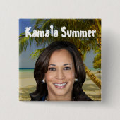 Kamala Sommer 2024 Button (Vorderseite)