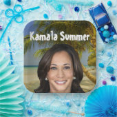 Kamala Sommer 2024 Pappteller (Party)