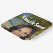 Kamala Sommer 2024 Pappteller (Gewinkelt)