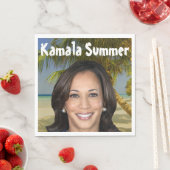 Kamala Sommer 2024 Serviette (Beispiel)