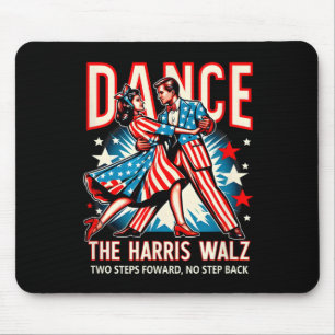 Kamala tanzt Harris Wheimer zwei Schritte nach vor Mousepad