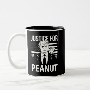 Kamala Trump 2024 Wahl Ich habe nicht für ihn gest Zweifarbige Tasse