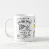 KAMALA TRUMP CARTOON TASSE (Links)