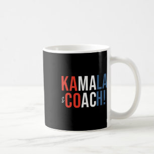 Kamala und Coach Präsidentin Kamala Harris Wheimer Kaffeetasse