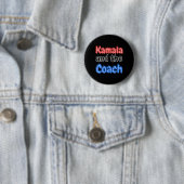 Kamala und der Coach Harris Präsident 2024 Electio Button (Beispiel)