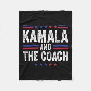 Kamala und die Coach Frauen Mädchen Männer unterst Fleecedecke