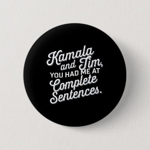 Kamala und Tim Sie hatten mich zu vollständigen Sä Button