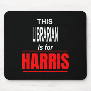 Kamala unterstützt Harris Präsident 2024 Harris Mousepad
