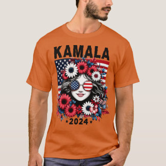 Kamala Vintag Floral Weibchen 1 T-Shirt