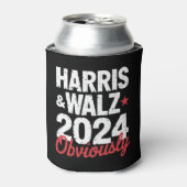 Kamala Walz 2024 Harris Waltz 2024 Dosenkühler (Kanne Vorderseite)